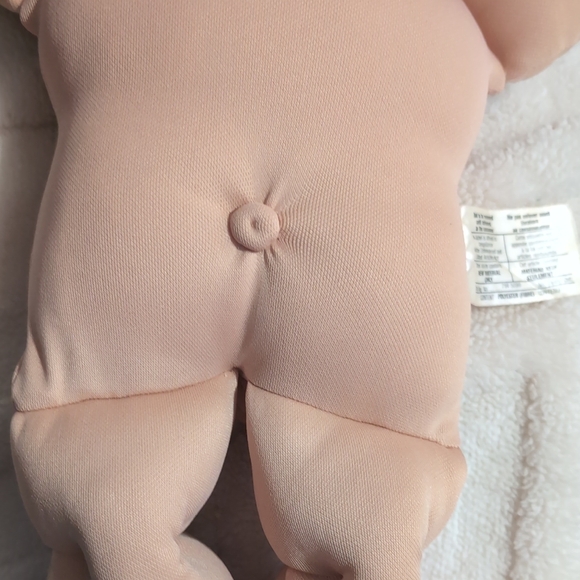 Vintage Cabbage Patch Doll 1985 Brown Hair & Eyes Even A Tooth! Preemie - Picture 8 of 9